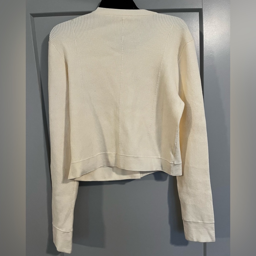 NEW Favorite Daughter The Quinn Cardigan Cream/Gold Size XL - Picture 14 of 16